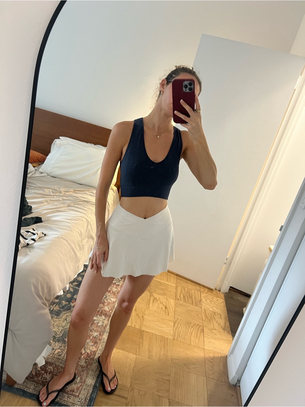 White tennis Skort. Xs. Excellent condition.